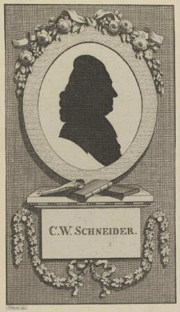 Bildnis des C. W. Schneider