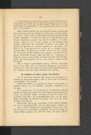 Zur Pathologie der Cholera asiatica beim Menschen.