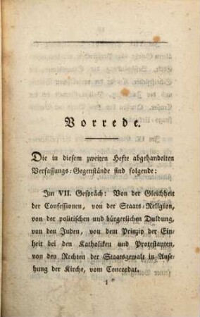 Gespräche über die Verfassungs-Urkunde des Königreichs Baiern, 2