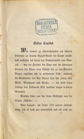 Kleine Romane aus der Völkerwanderung, 2. Bissula