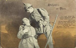 Stolzenfels am Rhein - Und sagt: Wenn ihr wieder heimwärts zieht [...]