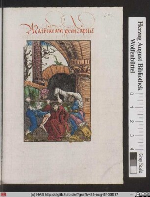 Dornenkrönung Christi.