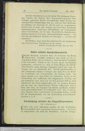 Relief mittelst Quecksilberchlorid