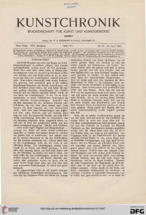 Heft 24 (28. April 1911)