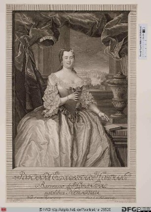 Bildnis Johanna Elisabeth Hohmann, Freifrau von Hohenthal, geb. Neuhaus