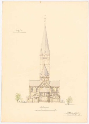 Sankt Nikolaus, Ankum: Choransicht 1:200