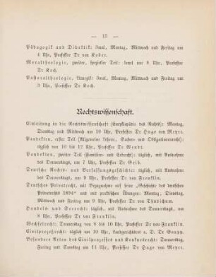 13-14, Rechtswissenschaft