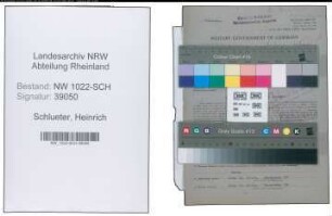 Entnazifizierung Heinrich Schlueter , geb. 20.12.1894 (Rottenfuehrer)