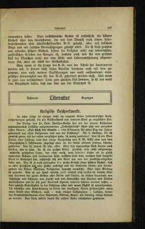 Religiöse Geschenkwerke