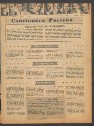 Cancionero porteño