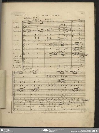 Couplets en Duo: "Je suis fière de ses progrès / Er küßt schon zärtlich ihre Hand"