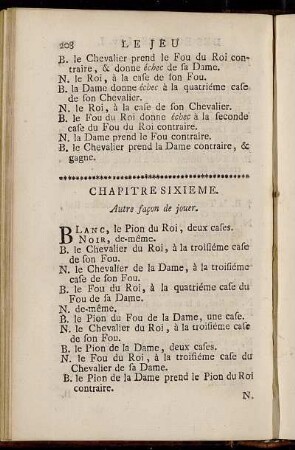Chapitre Sixieme