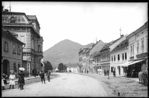 Lobositz. Hauptstraße