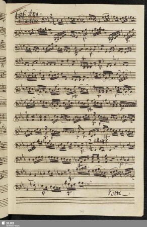 686. Aria: Son io semplice fanciulla / Galuppi, B.