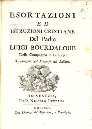 Esortazioni ed Istruzioni cristiane