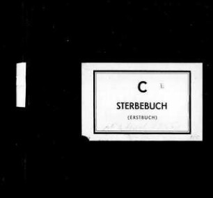 Sterberegister Kleinwelka