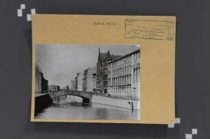 Gertraudenbrücke. Berlin, Mitte, Friedrichsgracht/Oberwasserstraße/Spittelmarkt