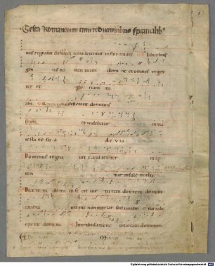 Graduale (Fragment) - BSB Clm 29306(42