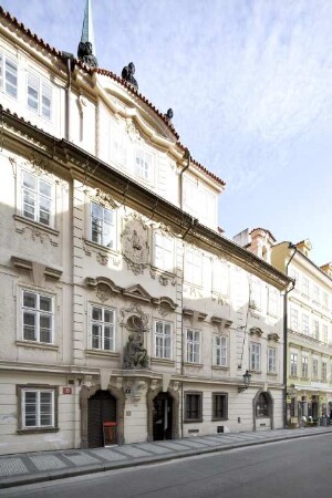 Stadtanlage, Haus "Zum Goldenen Hirschen", Prager Kleinseite, Tschechische Republik