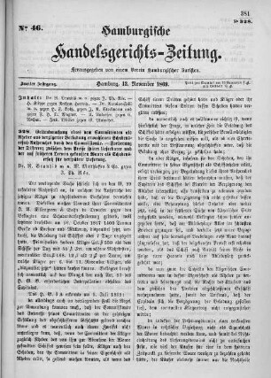 No. 46. 13. November 1869