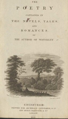 The Poetry : Contained In The Novels, Tales, And Romances
