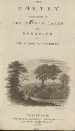 The Poetry : Contained In The Novels, Tales, And Romances