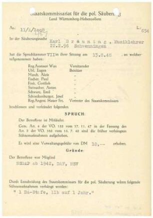 Bräuning, Karl