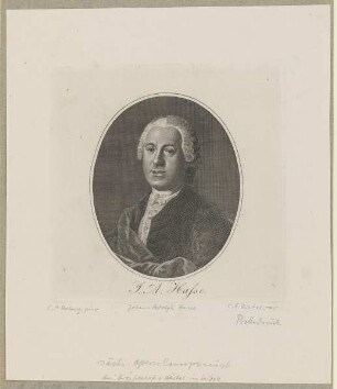 Bildnis des Johann Adolf Hasse