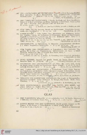 Glas (Nr. 777-784)