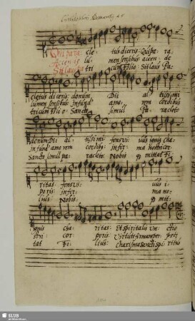Demantius, Christoph: Qui paraclitus