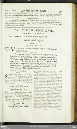 Caput Geneseos XXIII.