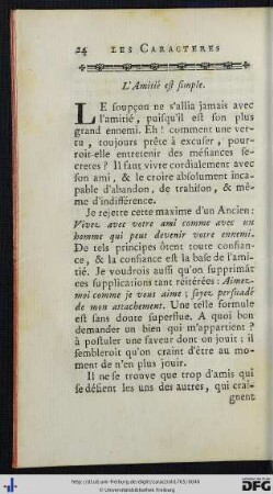 L’Amitié est simple.