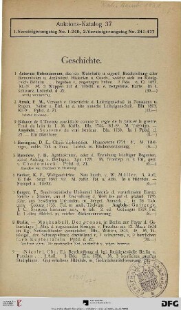Geschichte (Nr. 1-124)