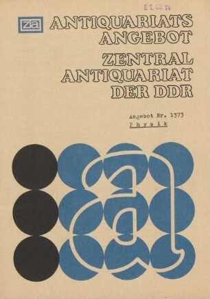 Nr. 1373: Physik