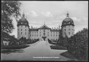 Moritzburg. Schloss, Aufgang