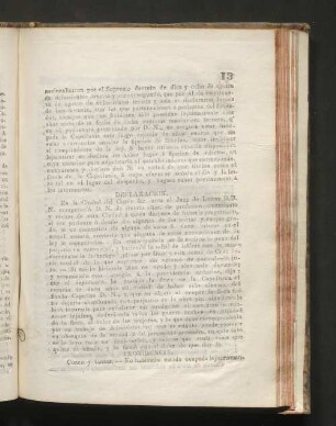 Declaracion