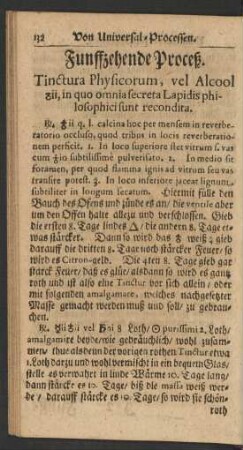 Funffzehende Proceß