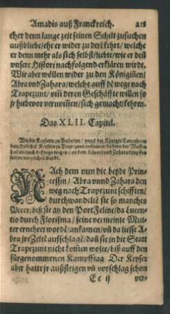 Das XLII. Capitel.