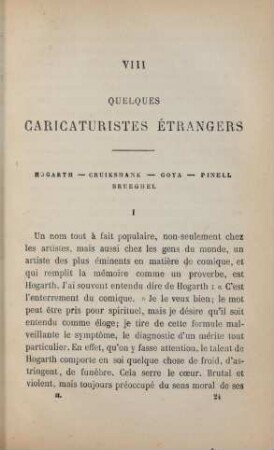 VIII. Quelques caricaturistes étrangers