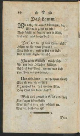Das Lamm