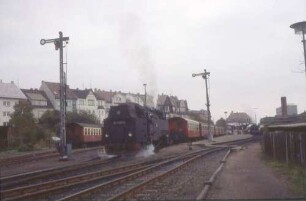 Nordhausen Nordbahnhof Lok 997237 Zug 14408 NDH-Wernigerode