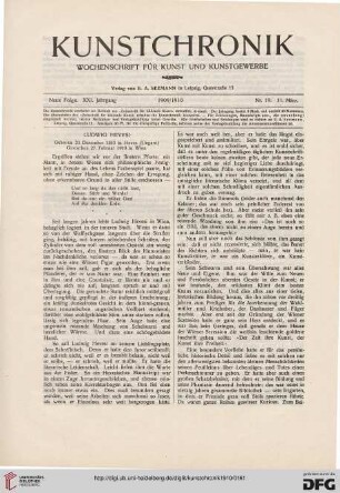 Heft 19 (11. März 1910)