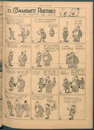 El Comandante Panitruko y el cuento del chiste [Cómic]
