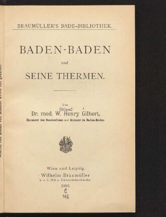 Baden-Baden und seine Thermen