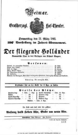 Der fliegende Holländer