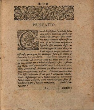 Q. D. B. V. Dissertatio Jvridica Inavgvralis De Parasynaxibvs, seu Conventicvlis Extra Ecclesiam Illicitis