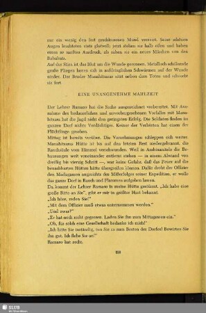 Eine Unangenehme Mahlzeit