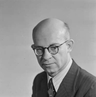 Portrait eines Mannes mit Brille im Anzug