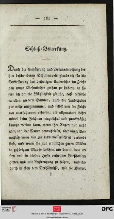 Schluß-Bemerkung