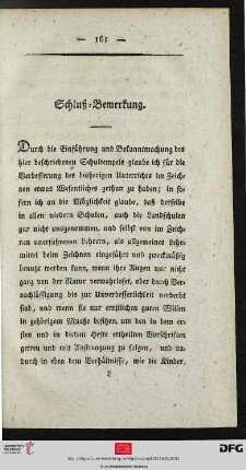 Schluß-Bemerkung